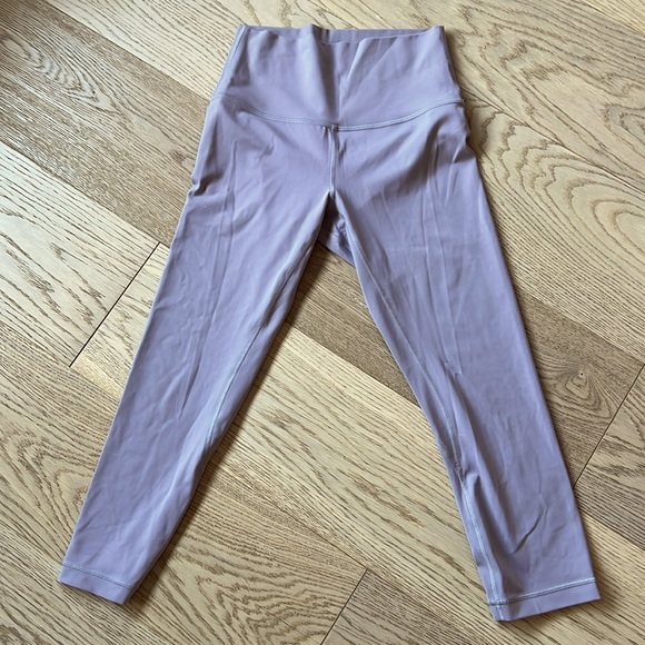 lululemon Align™ High-Rise Crop 21" *Cooling, Size 6, Violet Verbena - Picture 3 of 4
